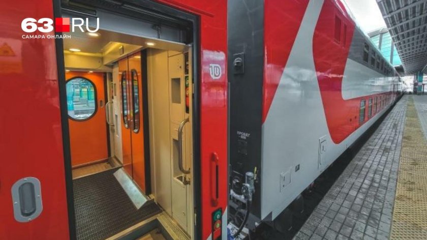 Двухэтажный поезд Оренбург