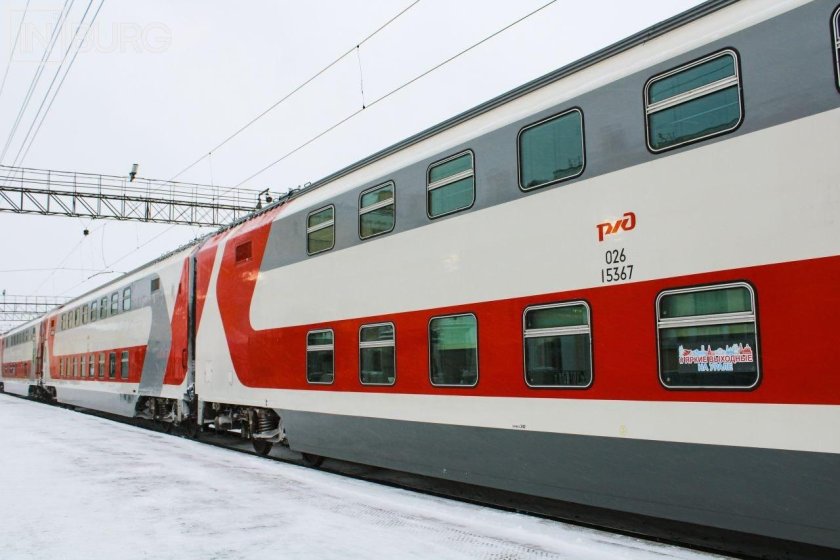 Самара Уфа двухэтажный поезд