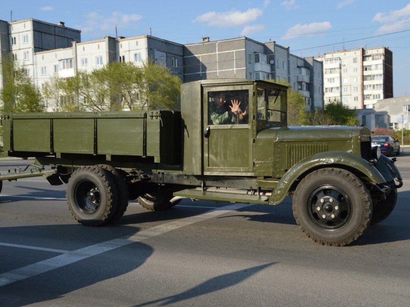 Грузовик зис 5