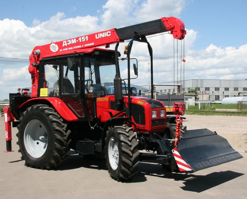 Кран манипулятор ДЭМ 151 unic