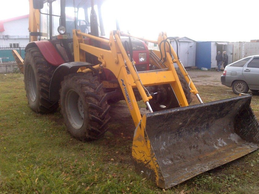 Мтз 92п экскаватор погрузчик