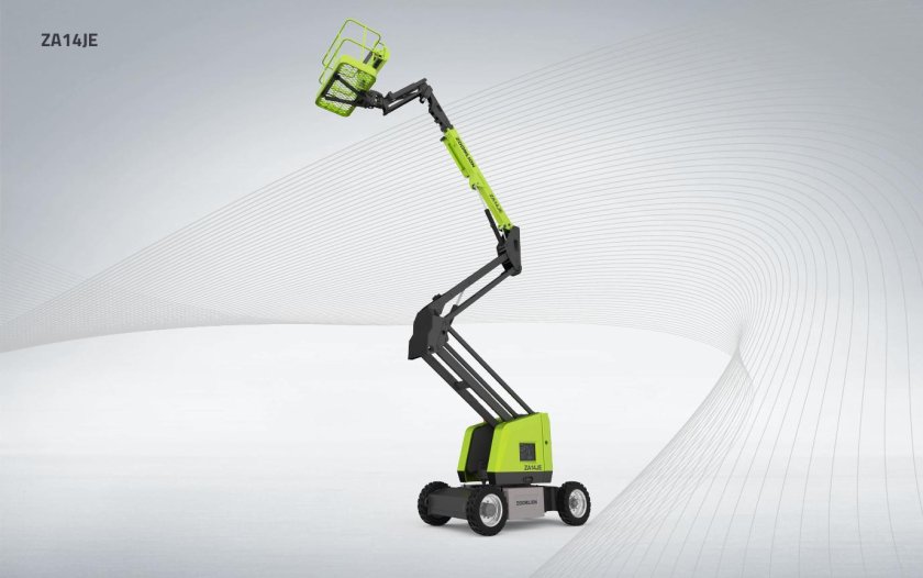 Самоходный коленчатый подъемник Zoomlion za14je