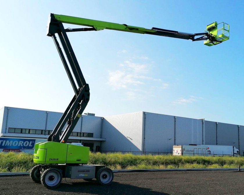 Коленчатый подъемник аренда