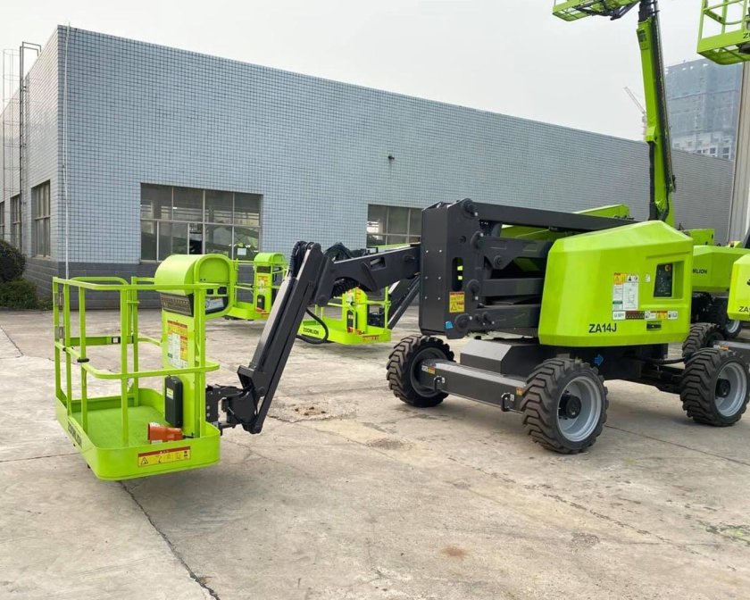 Коленчатый подъемник аренда