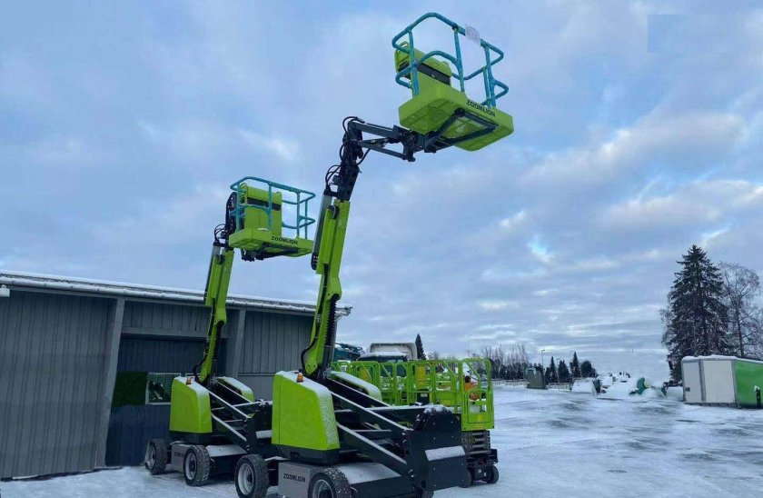 Коленчатый подъемник аренда