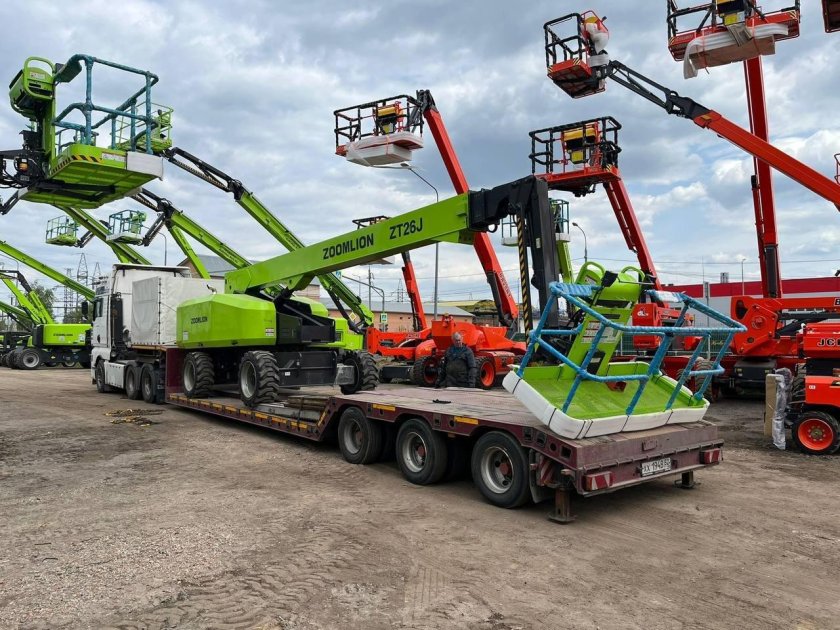 Zoomlion zt26j телескопический подъемник