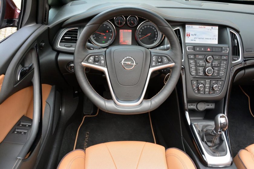 Опель каскада салон