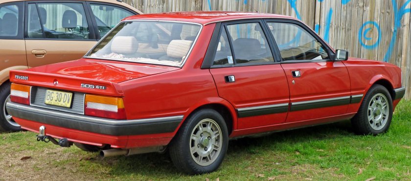 Пежо 505 GTI