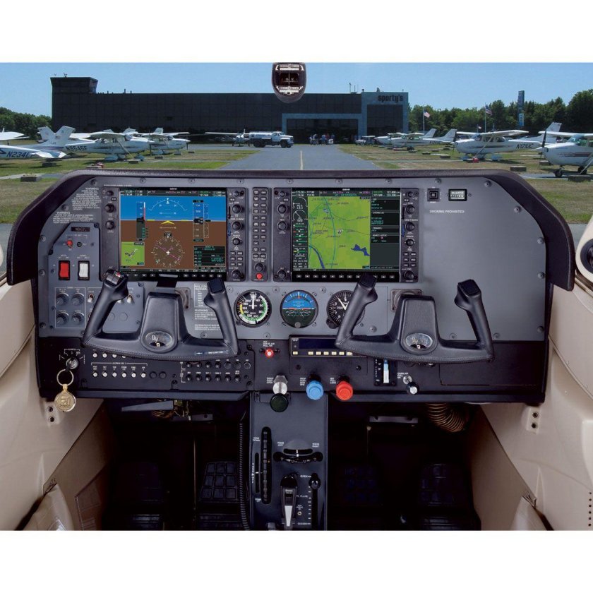 Цесна 172s кабина