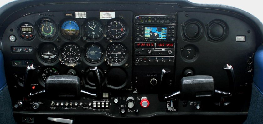 Панель Cessna 172