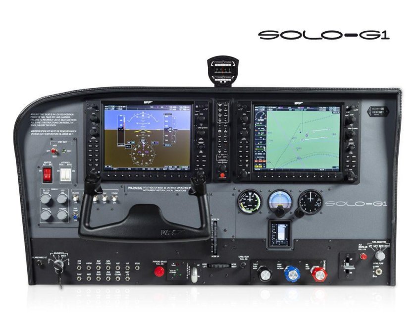 Кабина Cessna 172s Garmin g1000