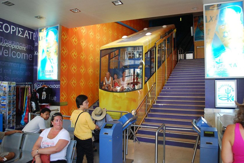 Фуникулер в Афинах