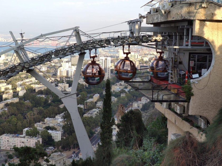 Хайфа канатная дорога