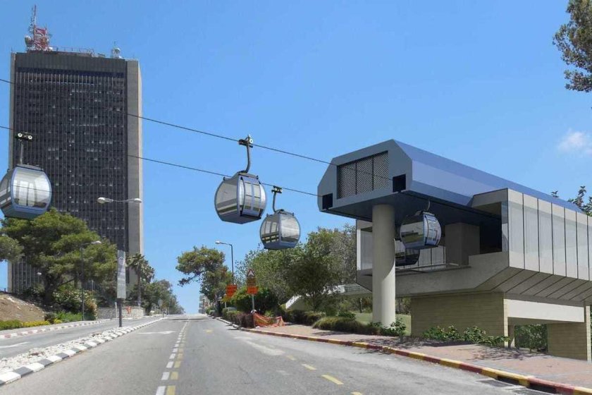 Канатная дорога Хайфа Cable car