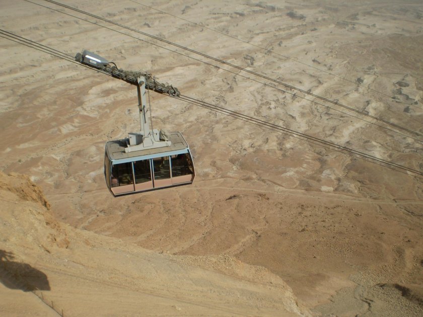 Массада канатная дорога