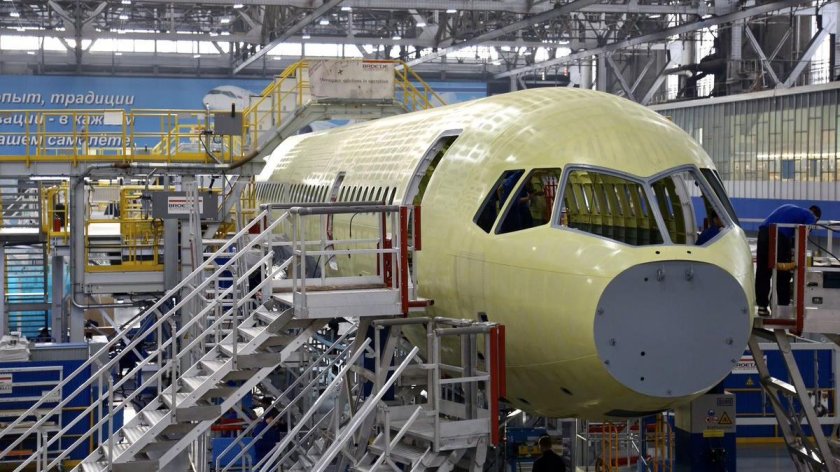 Фюзеляж самолета МС 21