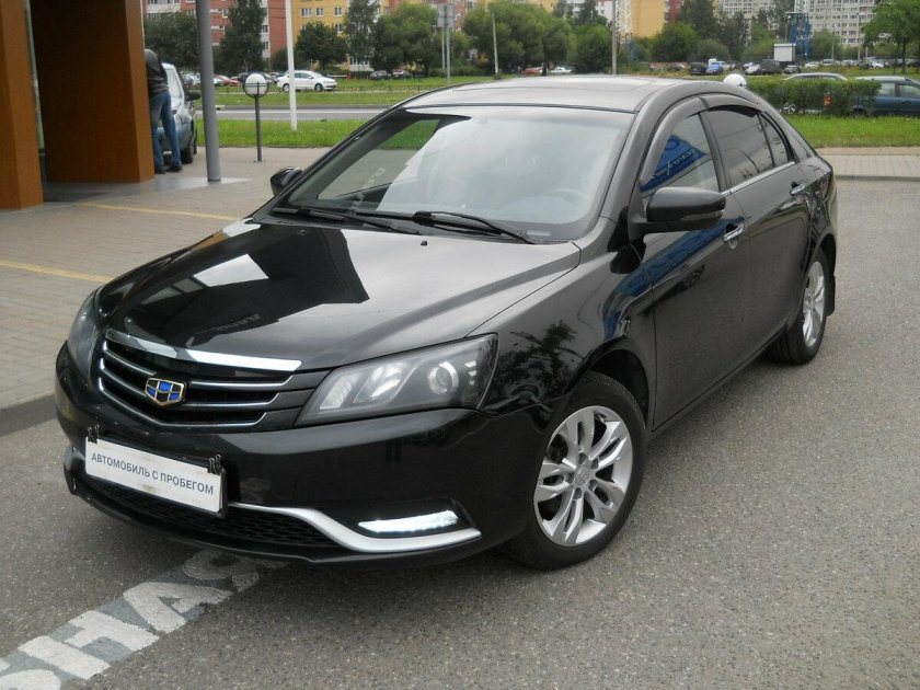 Geely Emgrand ec7 2014 черная