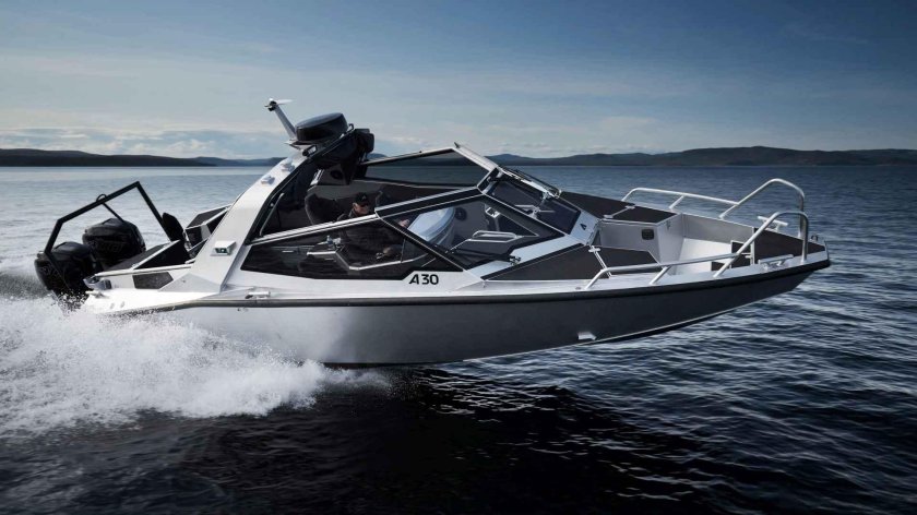 Anytec a30 алюминиевый катер