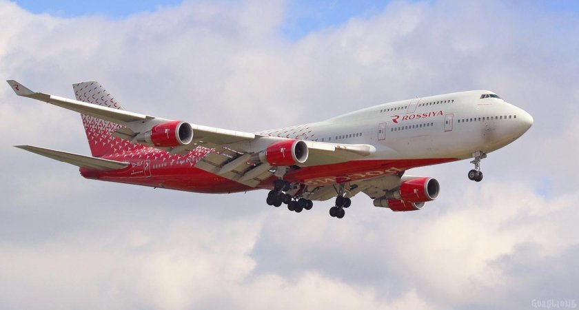 Boeing 747 авиакомпания Россия