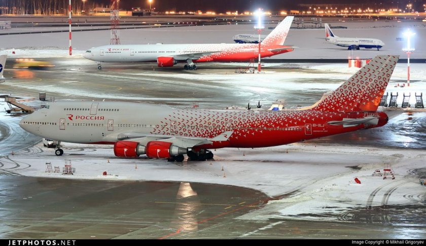Боинг 747 Россия