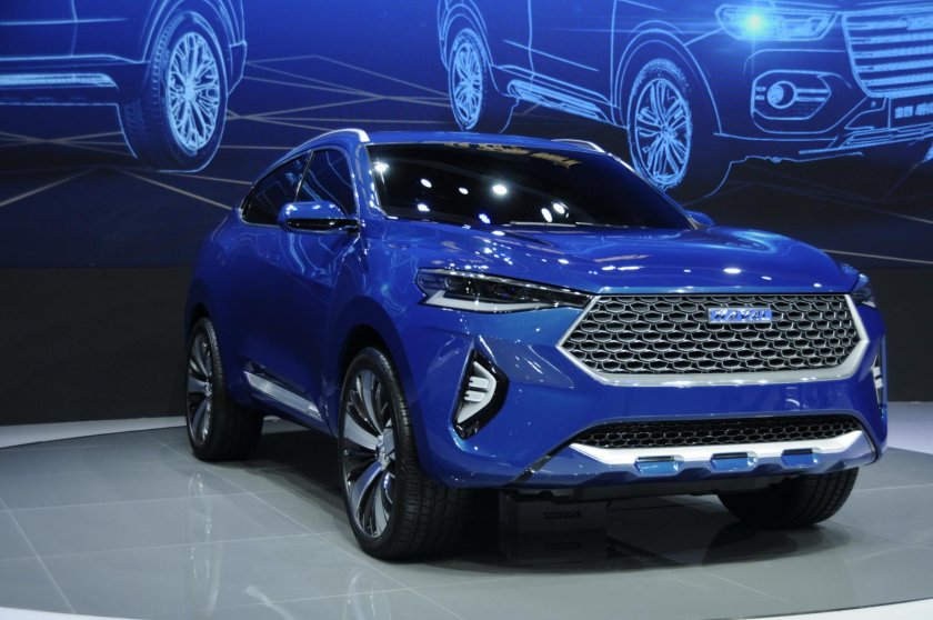 Haval f7x синий