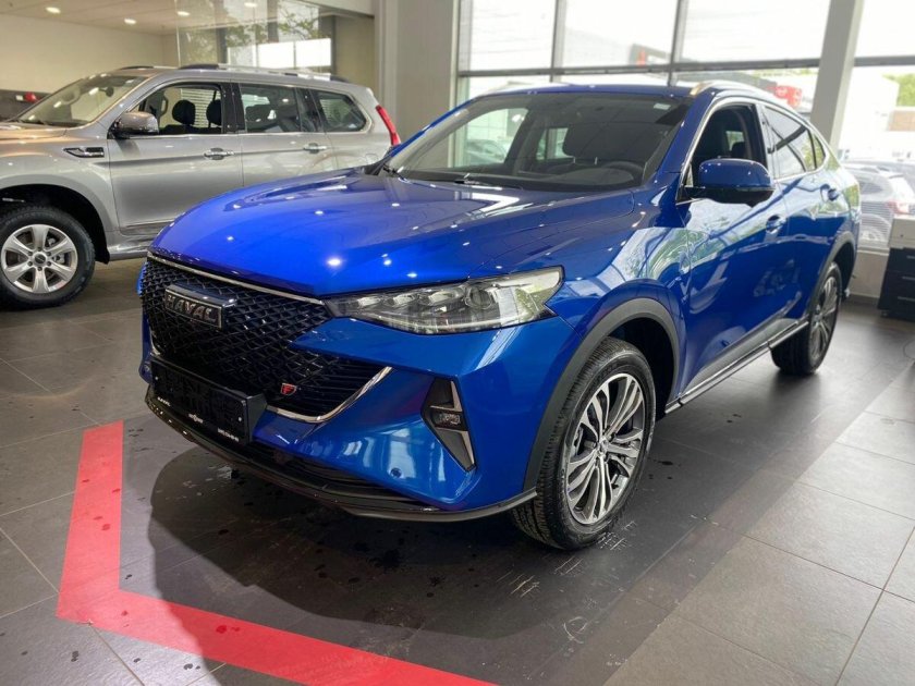 Haval f7 2022 синий