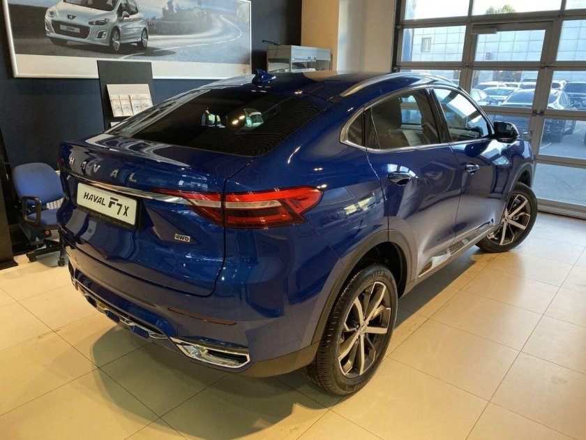 Хавал ф7 синий