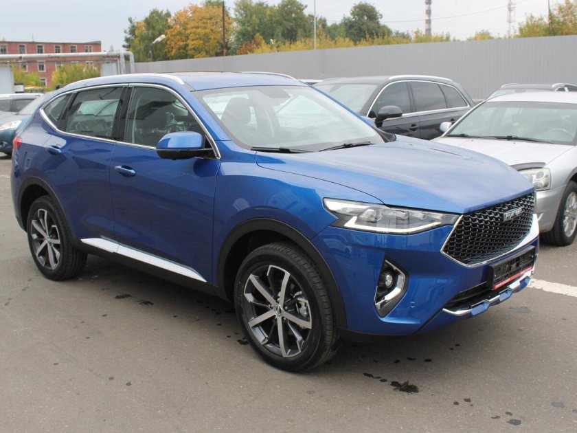 Haval f7x синий