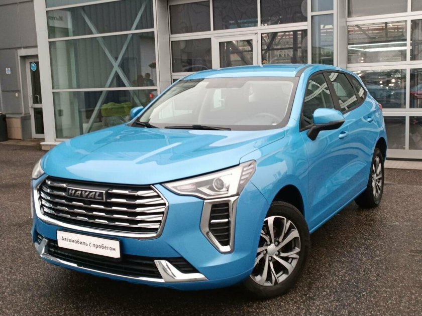 Haval Jolion 2022 голубой