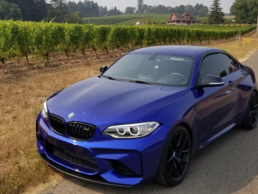 BMW m2 Blue