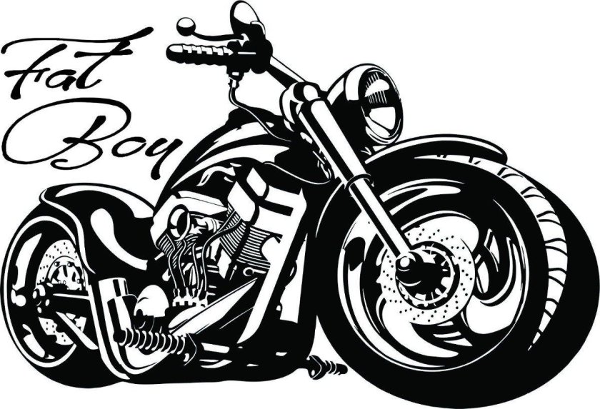 Мотоцикл Харлей Дэвидсон эмблема