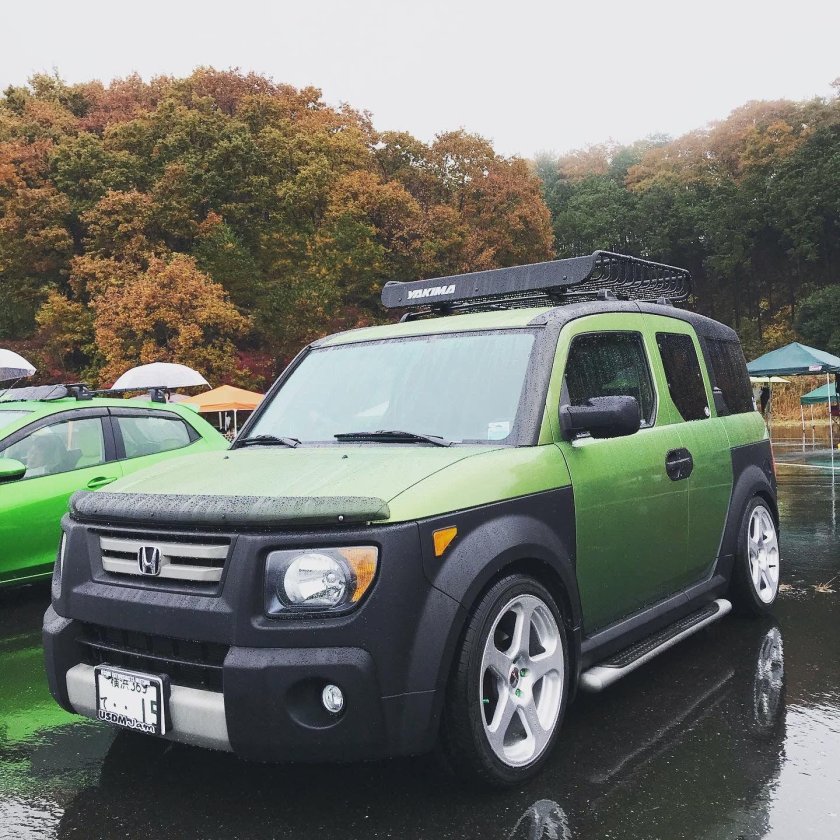 Honda element кемпинг