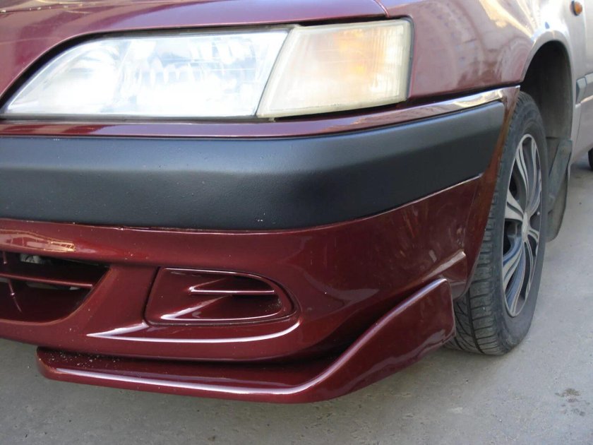 Юбка переднего бампера Daewoo espero