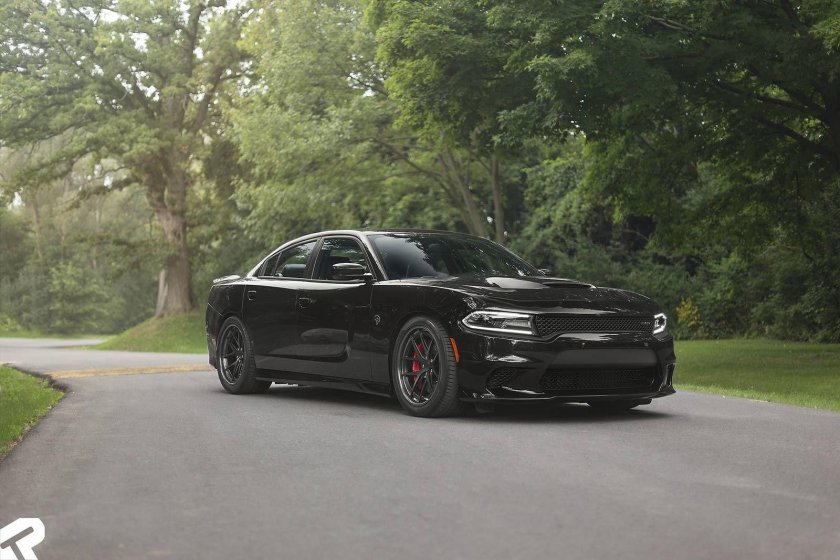 Dodge Charger srt Hellcat 2015 Black