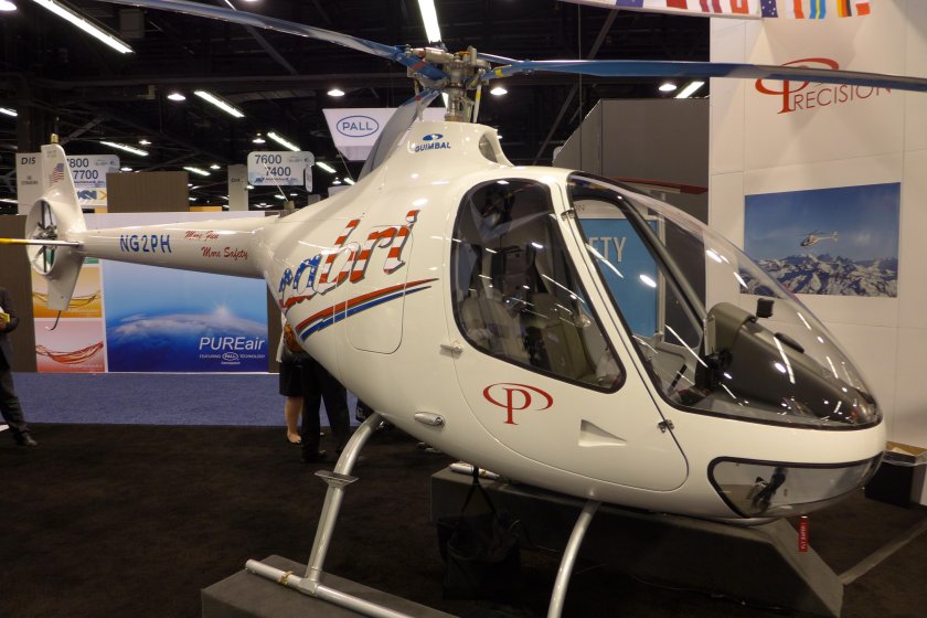 Двухместный вертолет