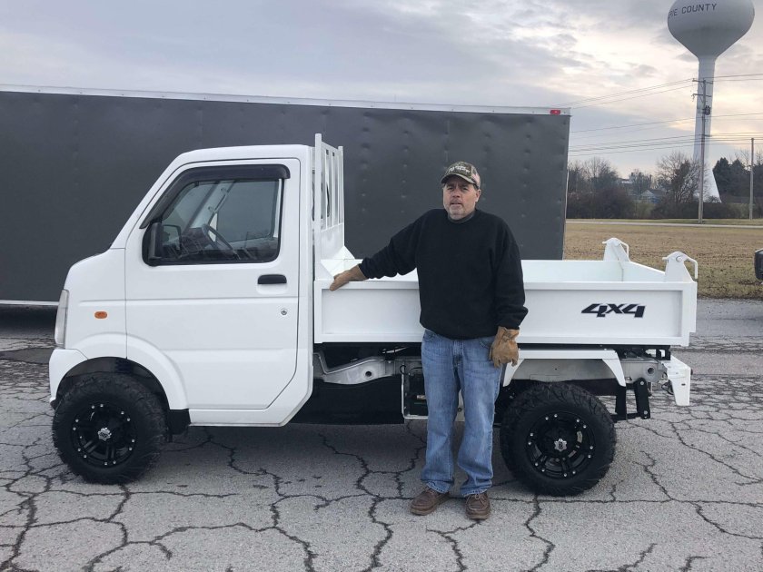 Грузовик Suzuki carry 4х4