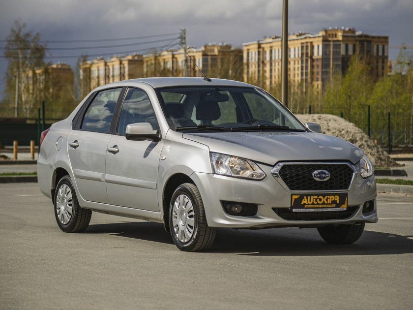 Серый датсун on-do