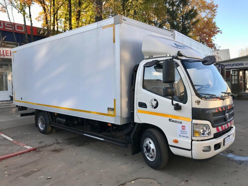 Jac n120 изотермический фургон