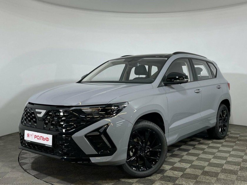 Серый внедорожник