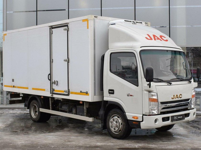 Изотермический фургон jac n 56