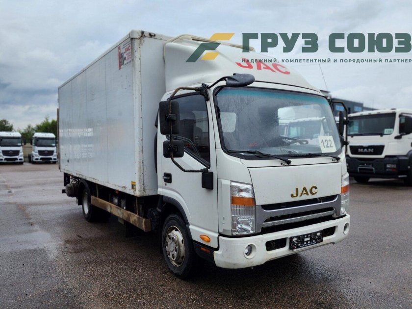 Jac n90 изотермический фургон