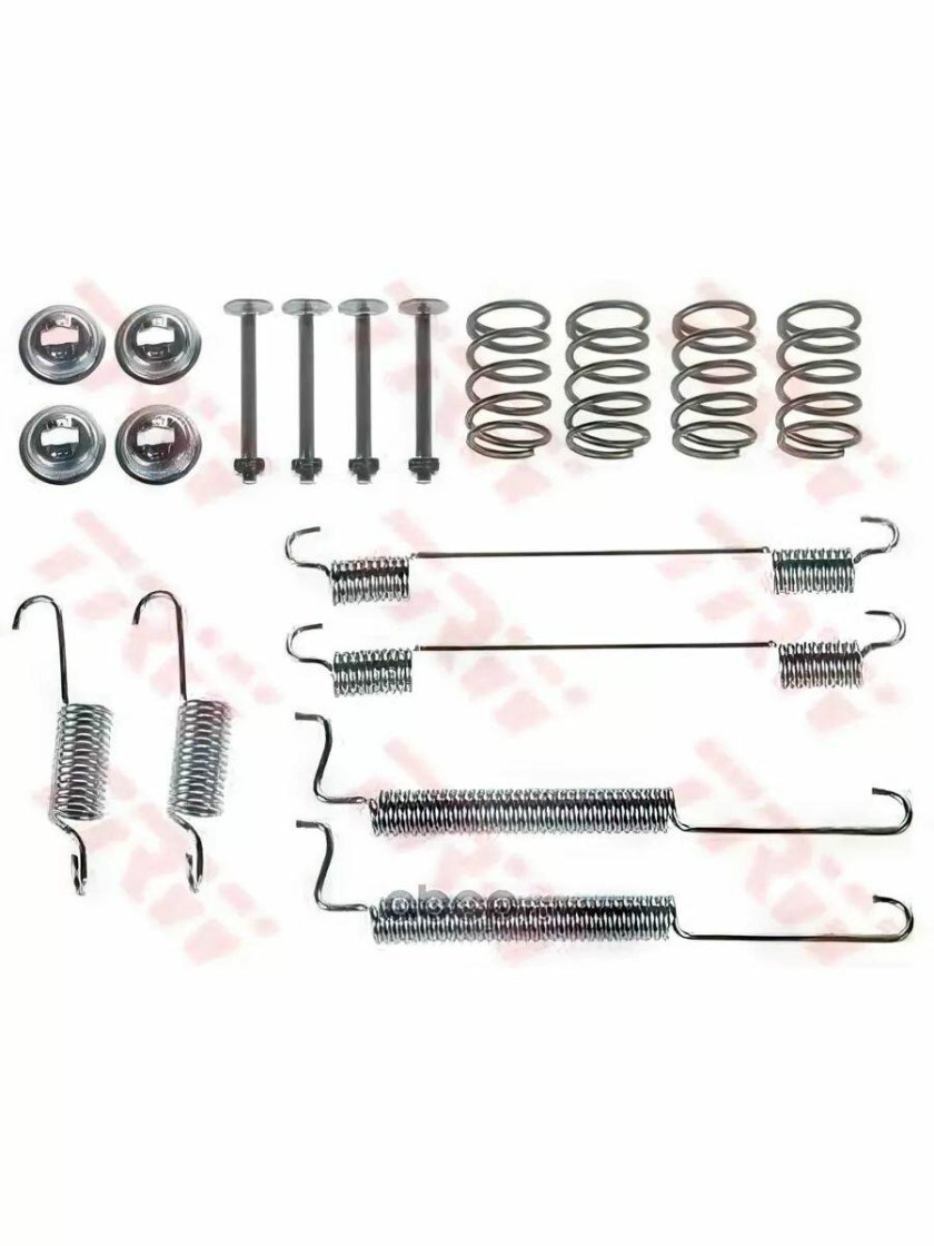 Ремкомплект задних тормозных колодок фольксваген поло