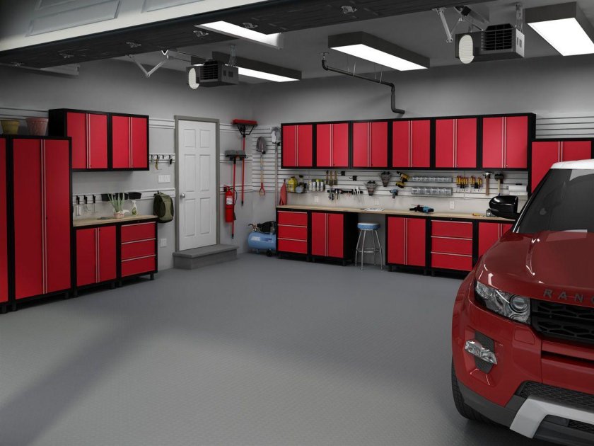 Красивый гараж