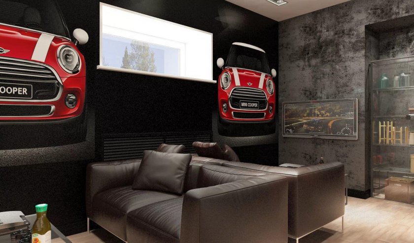 Интерьер автомойки