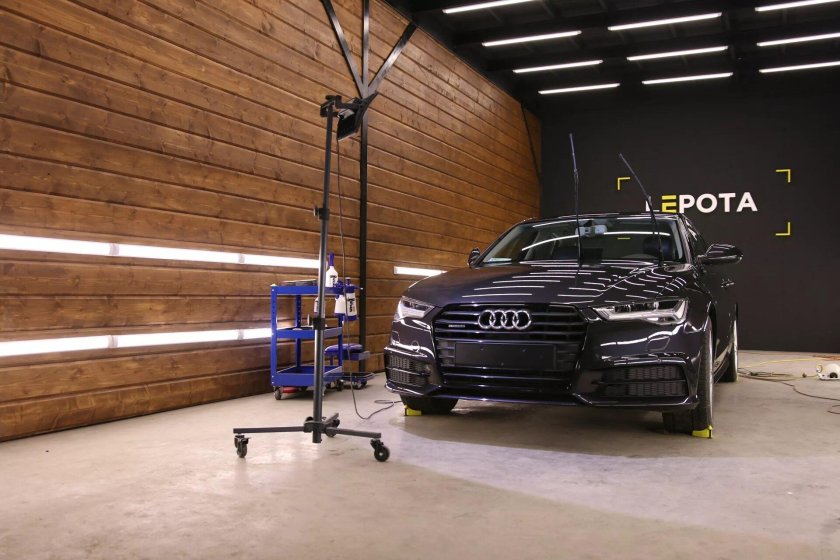 Детейлинг Audi q7 4l