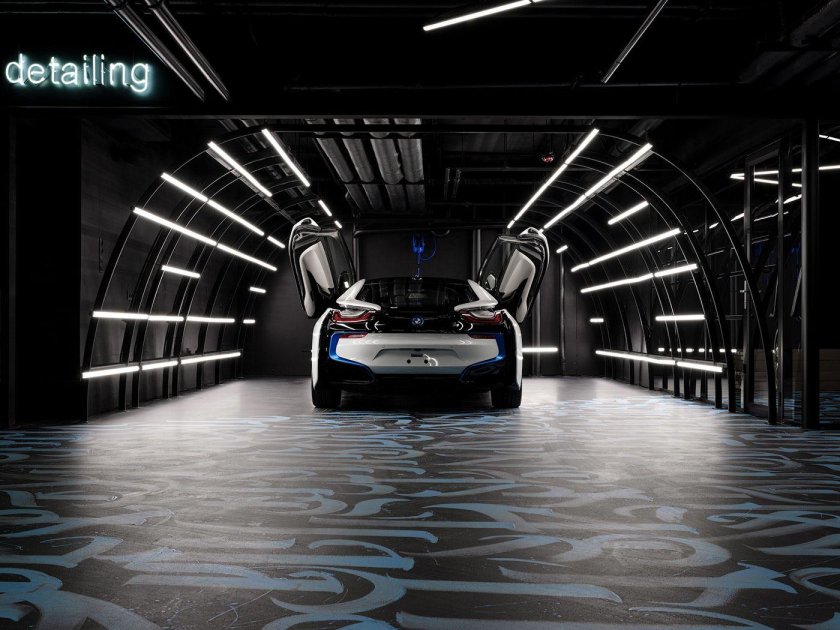 Black Star car Wash интерьер