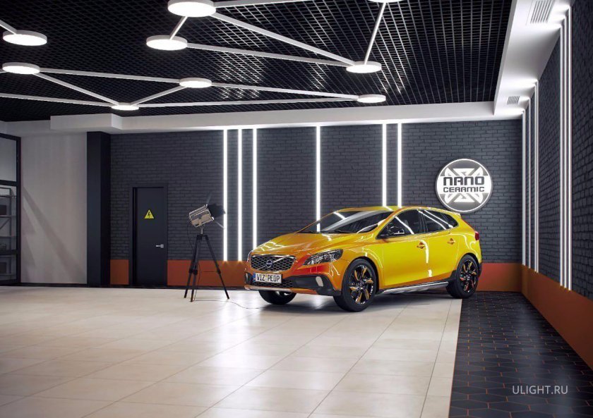 Освещение для детейлинга