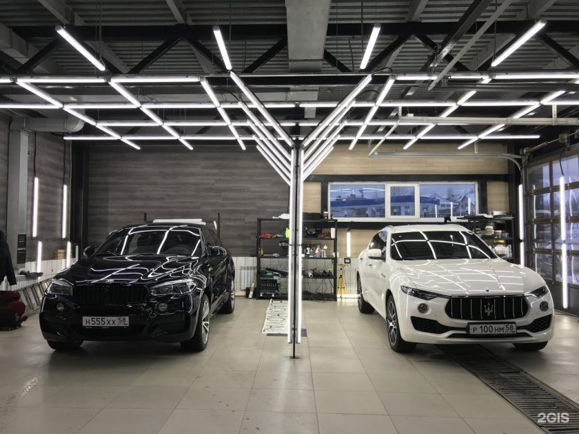 Освещение для детейлинга