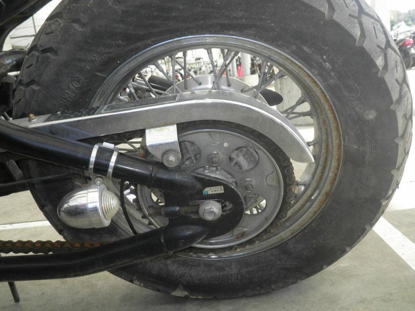 Honda Steed 400 задняя подвеска