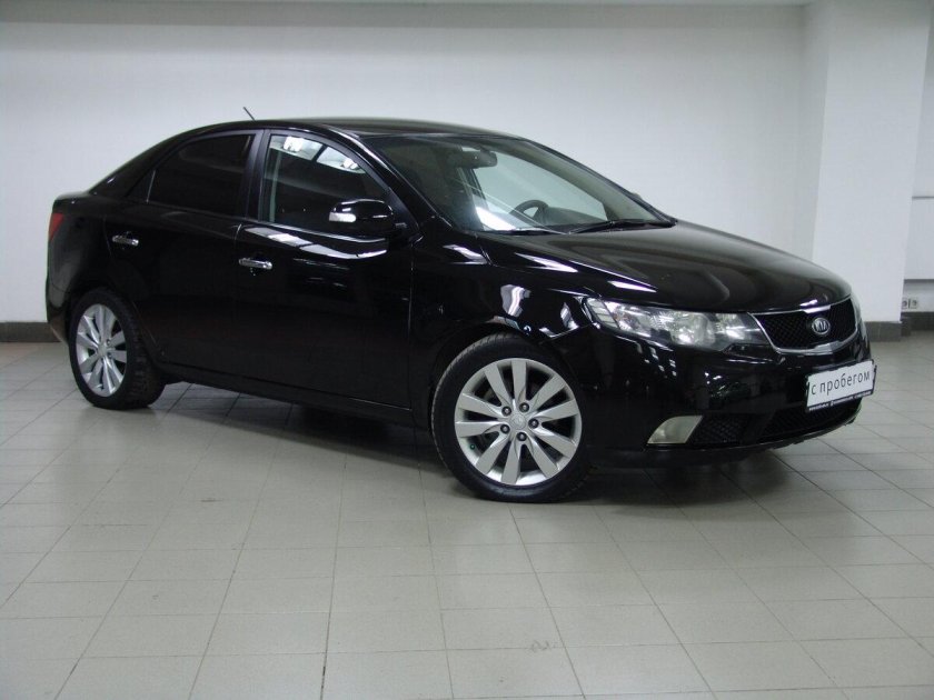 Kia Cerato 2009 черный